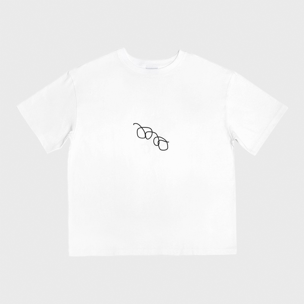 HIMAA t shirt spiral white (80%)